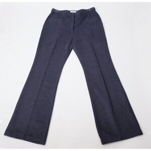 Gabriela Hearst 48 US 12 Jones Pants Trousers 100% cashmere navy